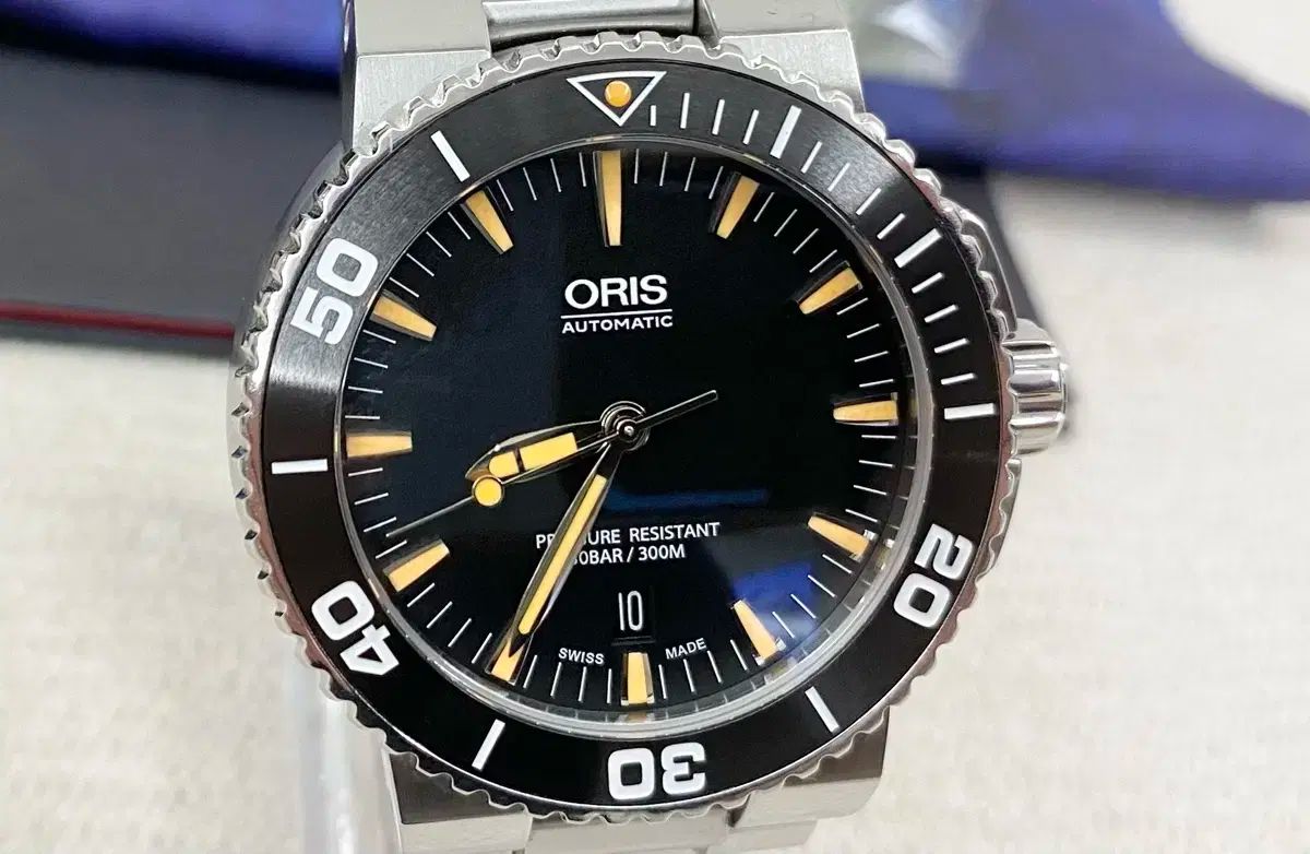 ORIS オリス アクアクロス 43mm オートマティック メンズ スチール WWW_MORNINGWALKER_COM