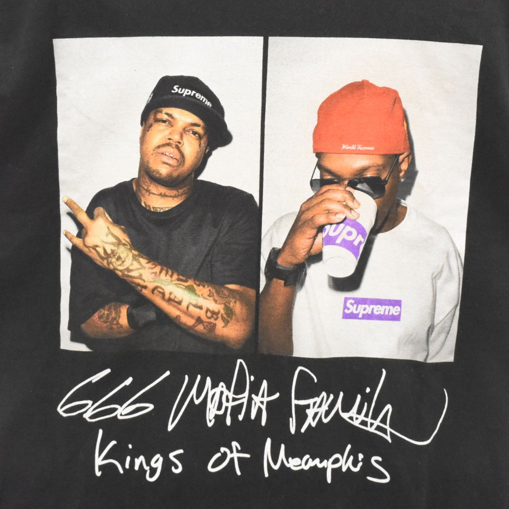 SUPREME (シュプリーム) 12AW Three Six Mafia Tee 666 スリーシックス 
