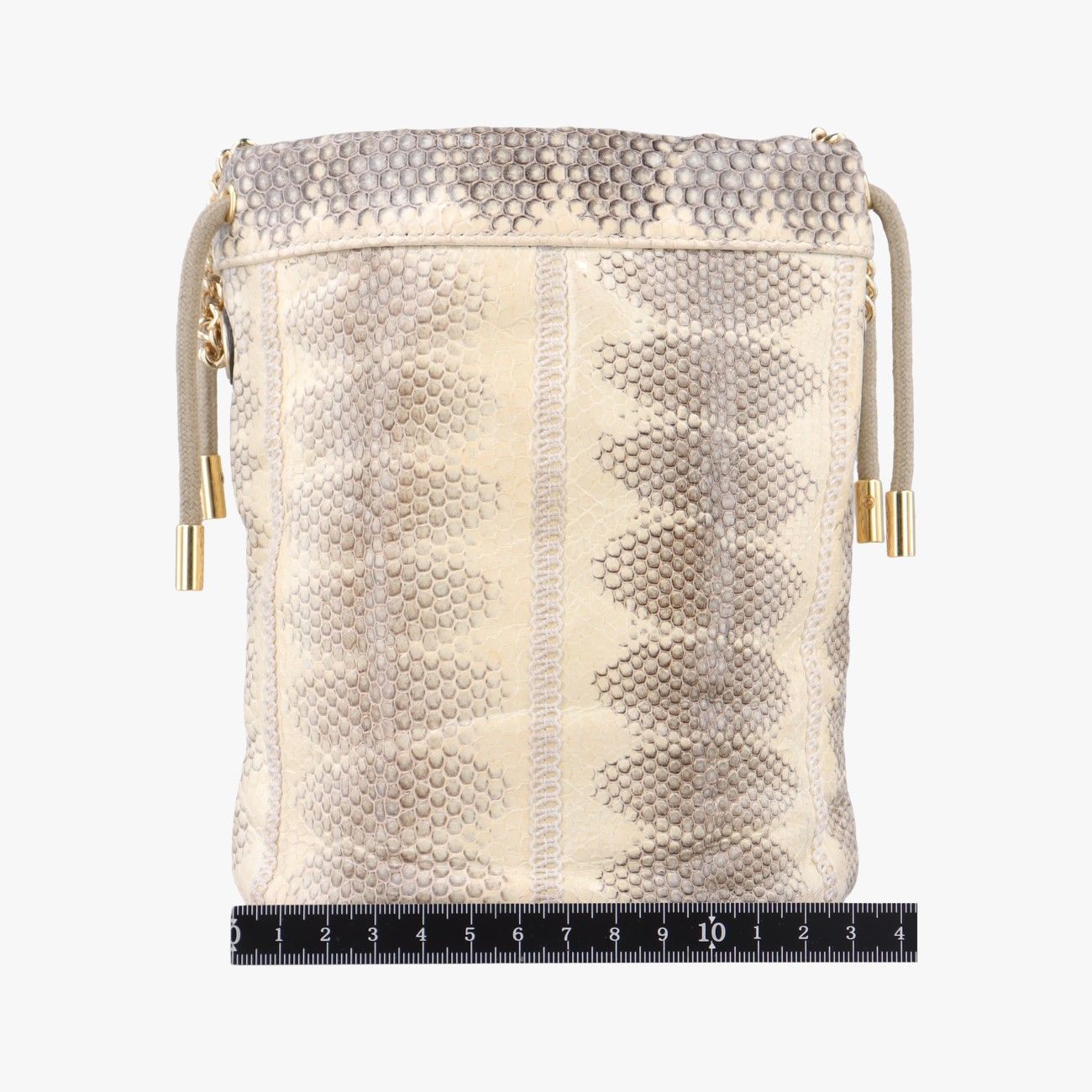 グッチGucciズゥミ ミニバケットマルチ ヘビ革576432