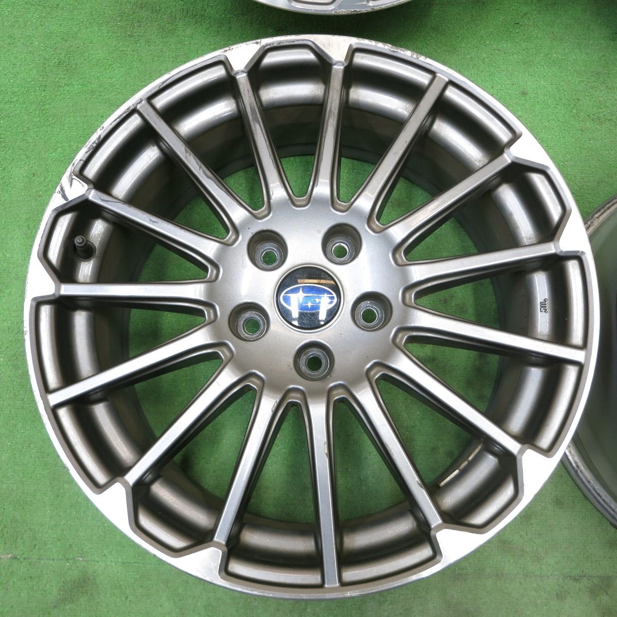 ★新車外し品★ レヴォーグ STI SPORT 純正 アルミホイール 7.5j 114.3 スバル VAG S4 VMG VM4　194 新車外しスバル レヴォーグ STIスポーツ 純正 ホイール 1本 A 新車