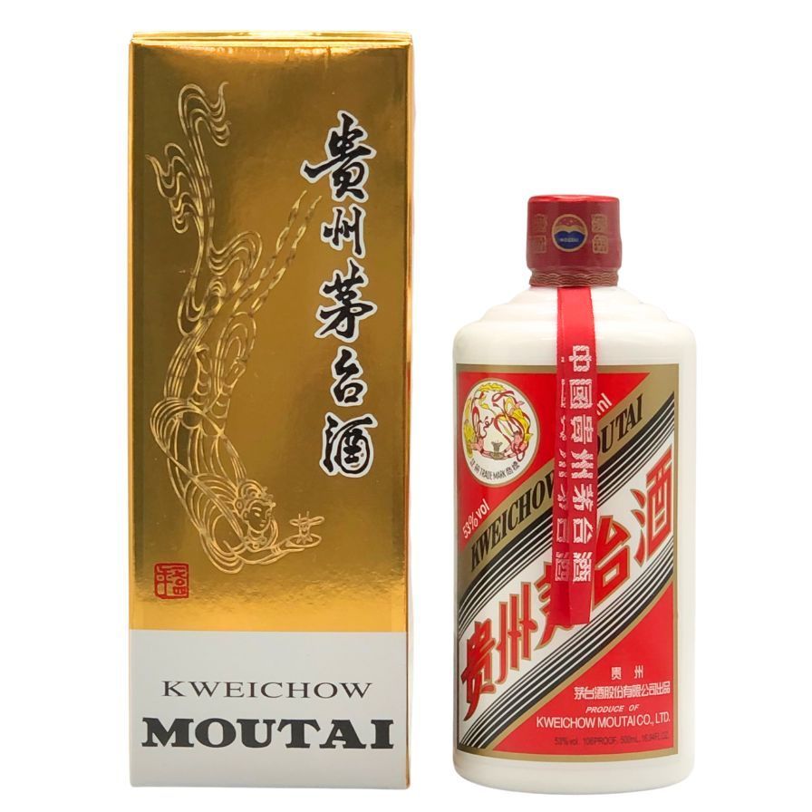 貴州茅台酒 マオタイ酒 五星麦ラベル 辰年 2024 MOUTAI 53% 貴州茅台酒