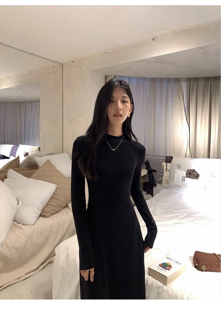 春のお出かけに 上品セクシーワンピース