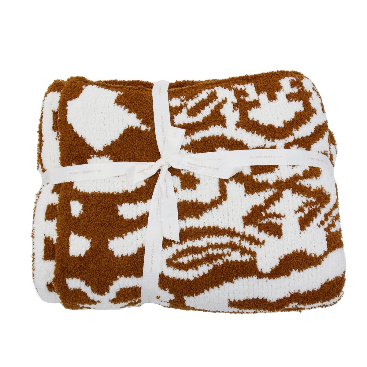 kashwere ダマスクブランケット 135×183cm カシウェア/カシウエア KASHWERE ブランケット 大判 ダマスク柄