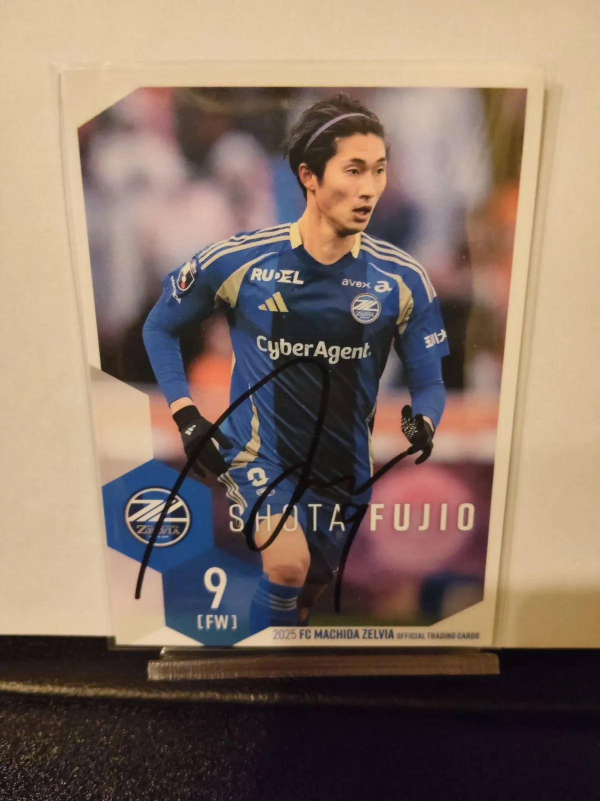 サイン入り】FC町田ゼルビア キュン祭り ポスター 9 藤尾翔太 HATTRICK