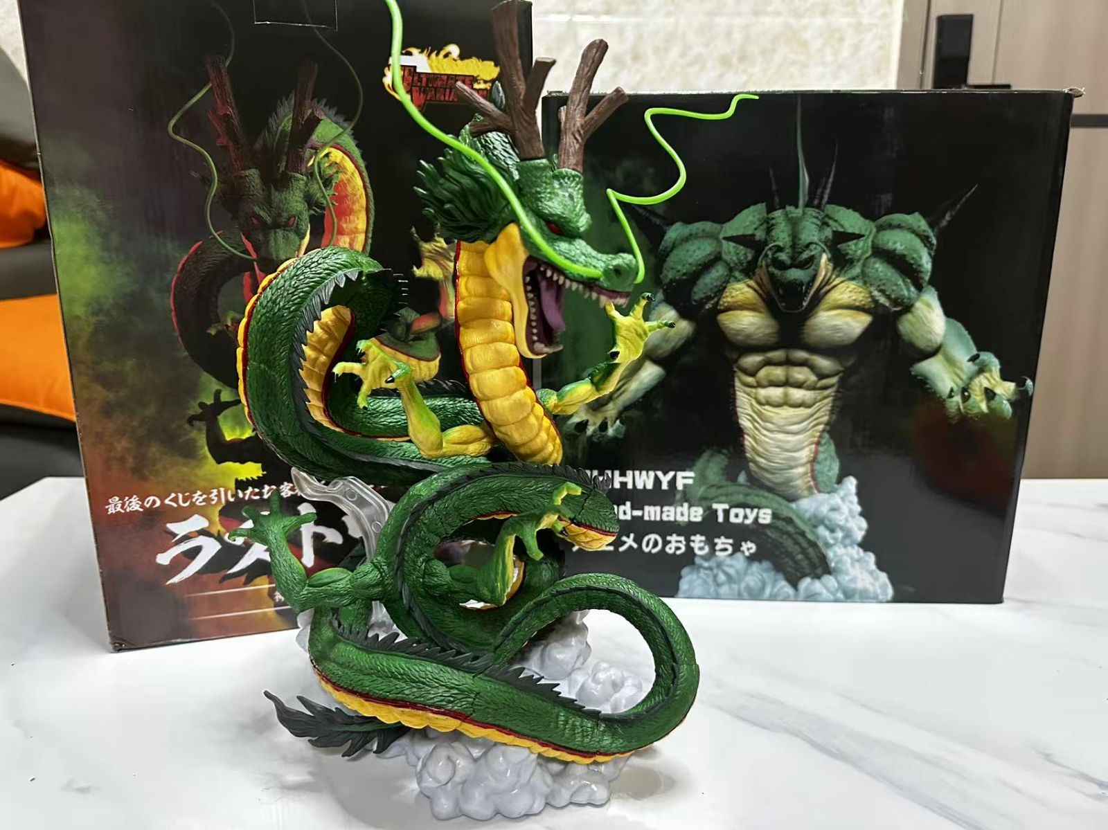 ♥ドラゴンボール 神龍とポルンガのフィギュア