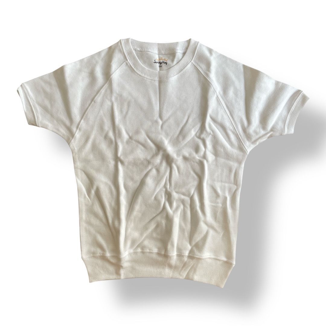  サニーハグ 体操服 体操着 上下セット 半袖 クォーターパンツ 男女兼用 体育着 学校服 運動服 綿高混スムース 吸汗速乾 スクール キッズ 幼稚園 小学生 中学生 子供 120 cm クォーター 管理V 330 ジャージ キッズ服(100cm~)