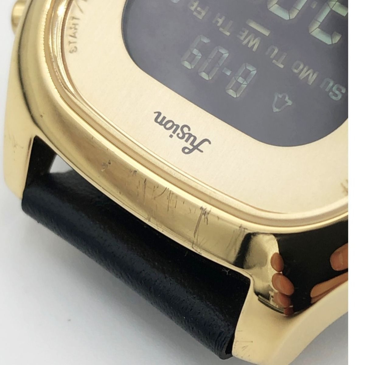 〇〇ALBA アルバ Fusion 腕時計 AFSM403 ブラック x ゴールド - メルカリ