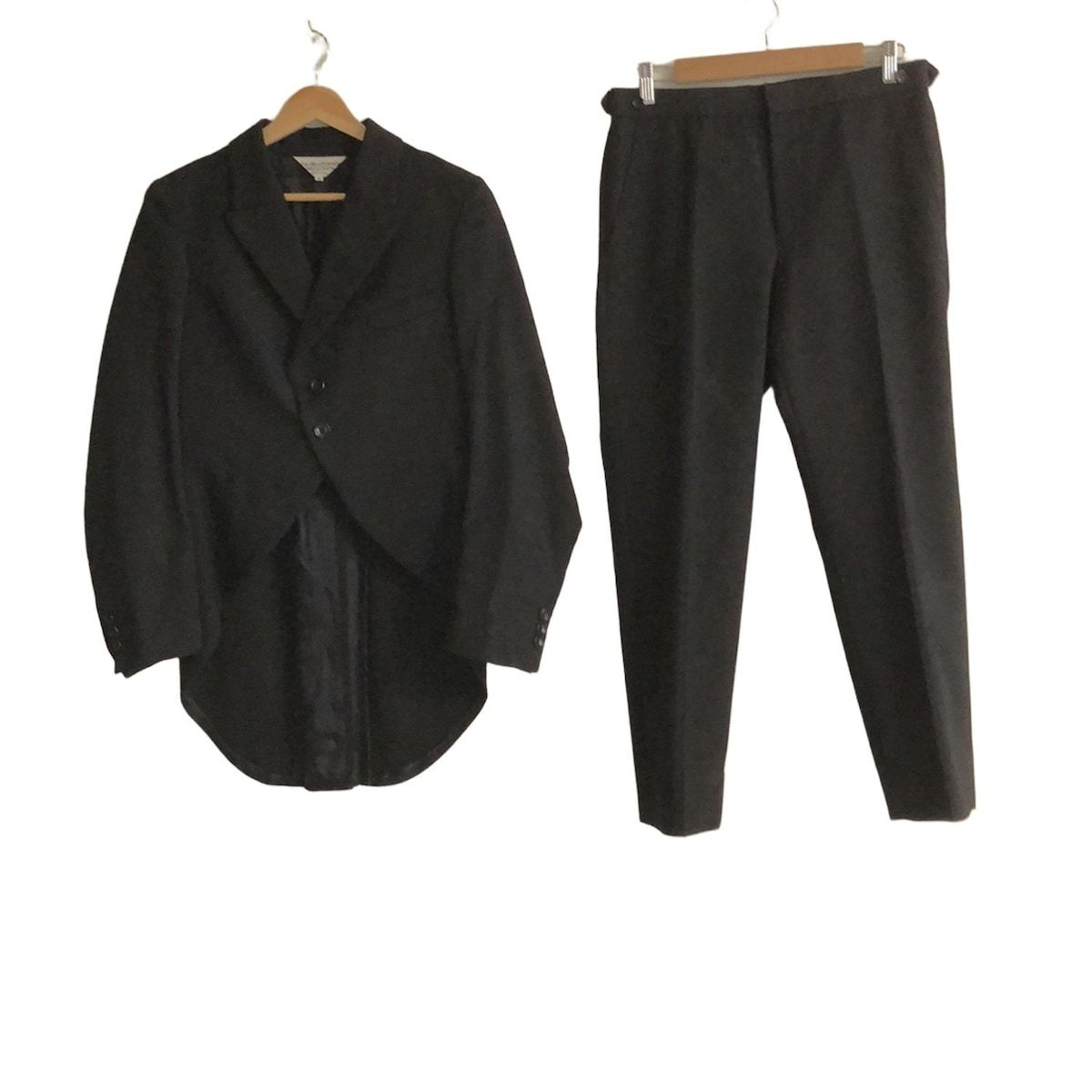 robe de chambre COMME des GARCONS ローブドシャンブル コムデギャルソン レディースパンツスーツ レディース - 黒 スター 星 |燕尾