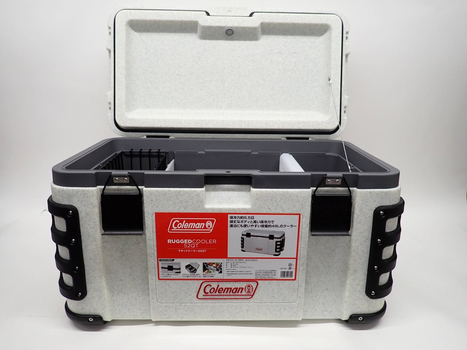 Coleman - コールマン ラギットクーラーボックス 49L 52QT 67725 Coleman R2506-057 コールマン ラギットクーラーボックス 49L 52QT 67725 Coleman