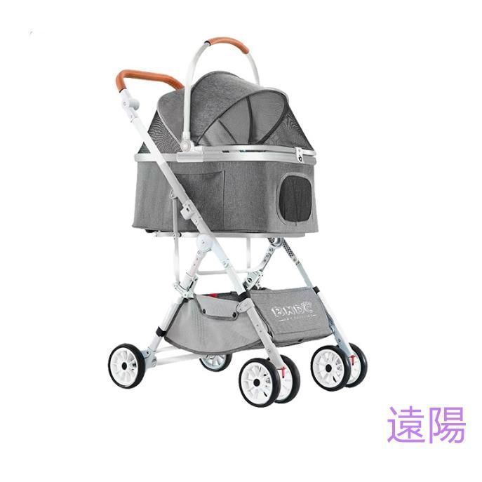 ペットカート　２ウェイ　猫、小型犬 ペットカート 分離型 対面式 取り外し可能 折りたたみ 小型犬