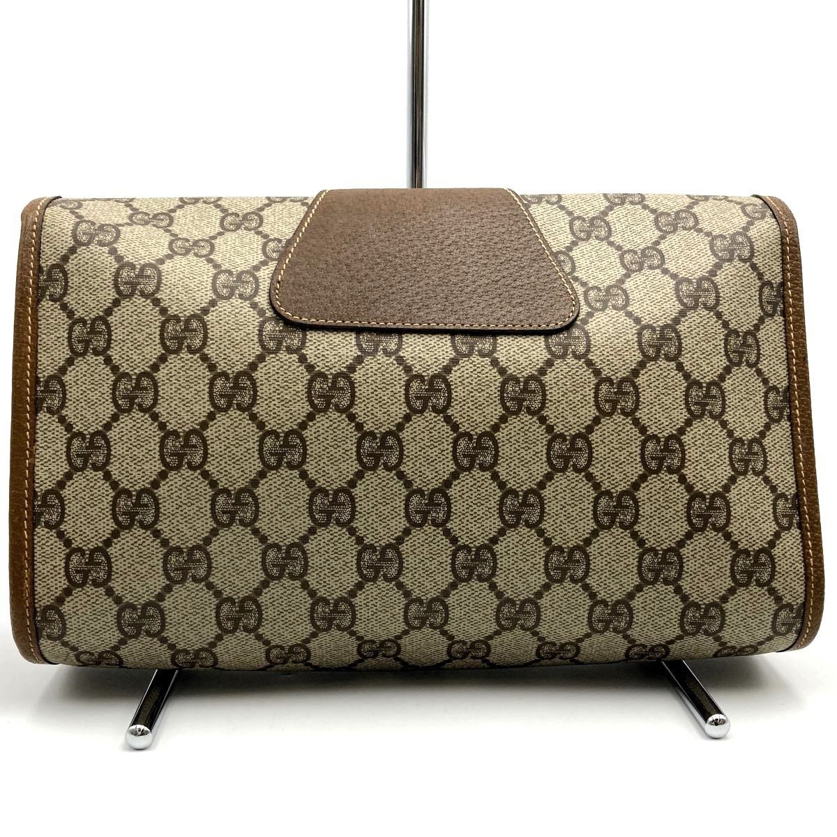 美品 GUCCI グッチ GG柄 オールドグッチ クラッチバッグ