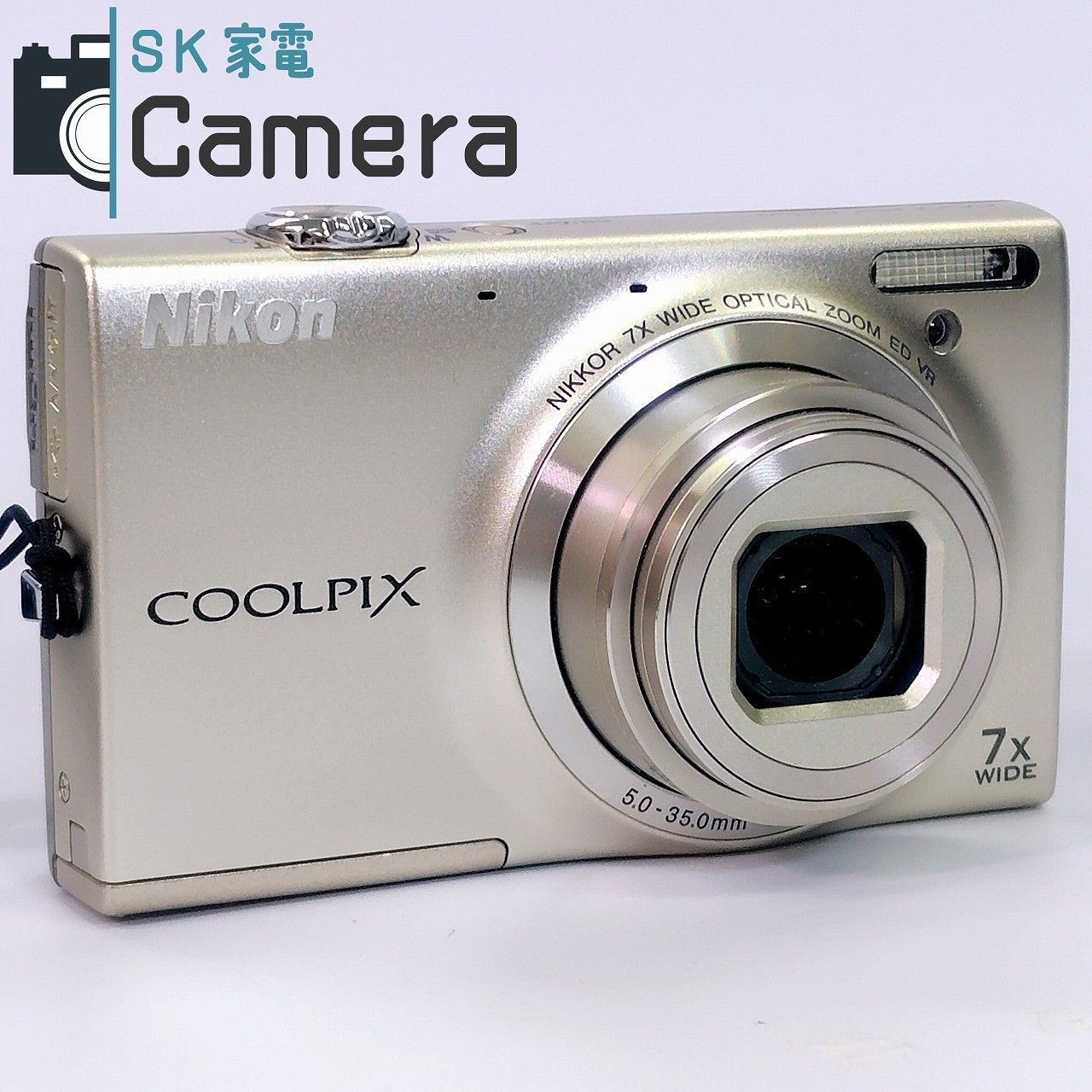 Nikon COOLPIX S6100 ニコン クールピクス シルバー 箱 付 Nikon