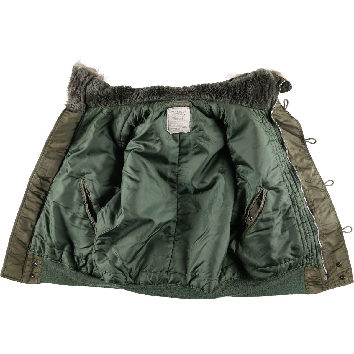 古着 民間品 アルファ ALPHA N-2B タイプ ミリタリー フライト