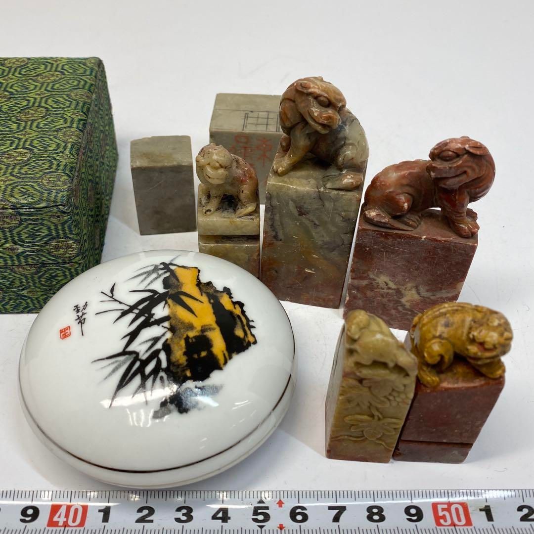 中国古玩 寿山石印材 肉池 タサオ 東さ6-0312