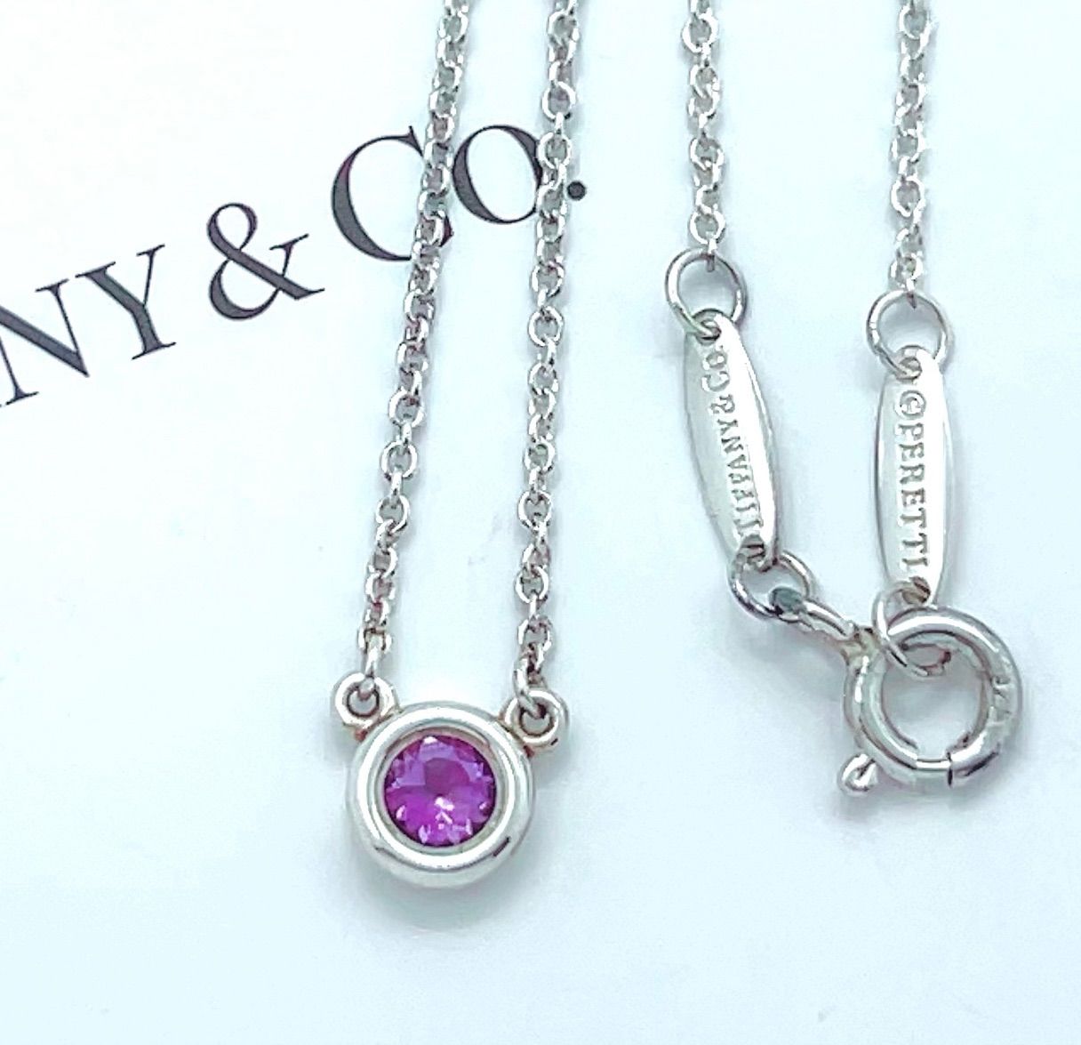 Tiffany＆co ティファニー アメジスト 約0 06ct カラー