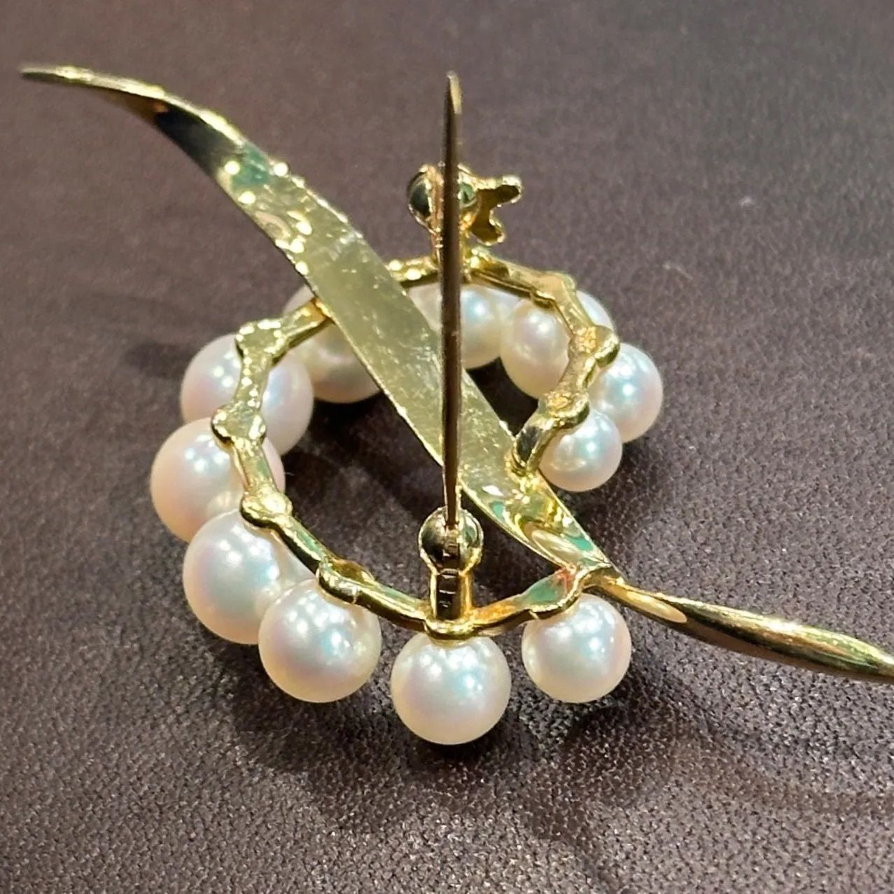 愛子さまご使用モデル【現行品】MIKIMOTO ミキモト K18 ブローチ 