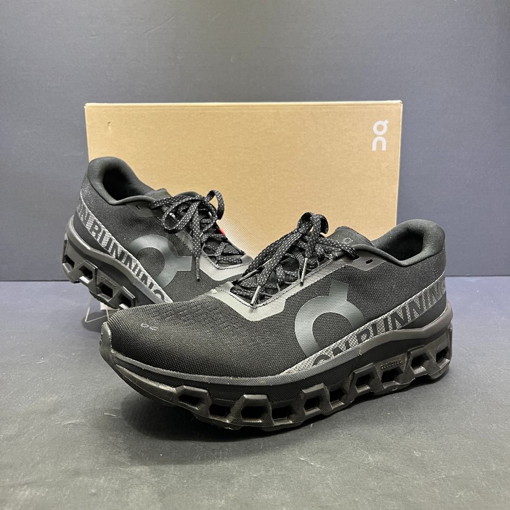 06w12500 On cloud monater2 28cm Black 28.0cm US10 UK9.5 EU44 スニーカー