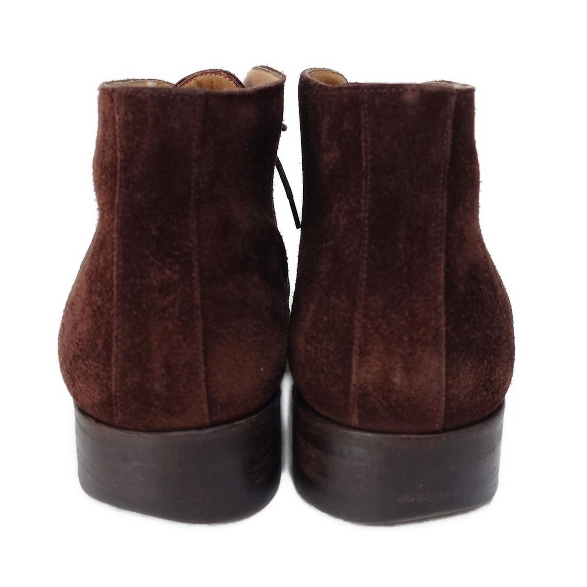  エドワードグリーン ショートブーツ 7 1 2 メンズ - ダークブラウン その他 ブーツ 革靴