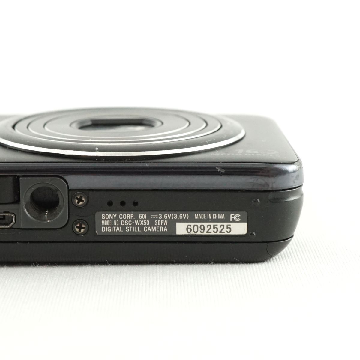 SONY Cyber-Shot DSC-WX50 デジタルカメラ USED品 本体＋バッテリー 