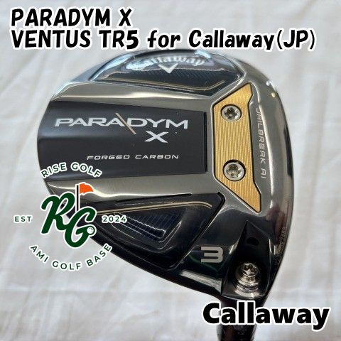 フェアウェイウッド キャロウェイ PARADYM X◆VENTUS TR5 for Callaway JP ◆S◆15 4335