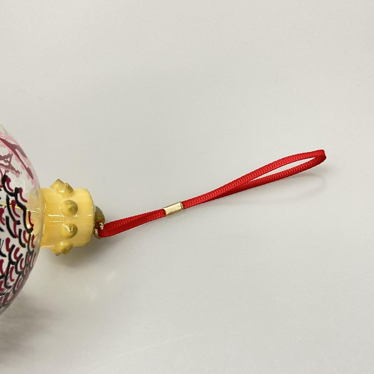 クリア×黒×マルチ クリスマスオーナメント