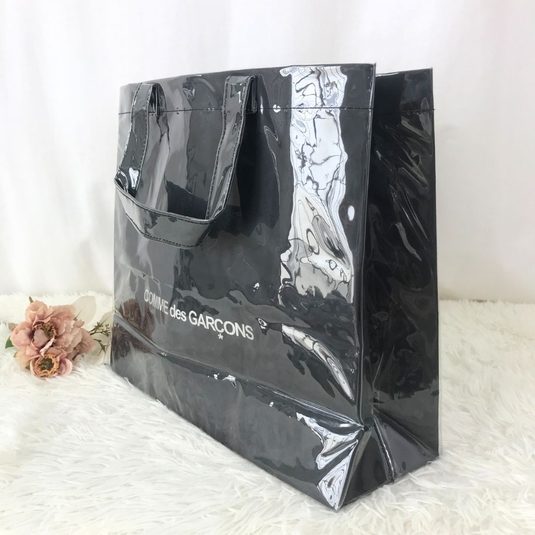 COMME des GARCONS コムデギャルソン ビニールバッグ トートバッグ