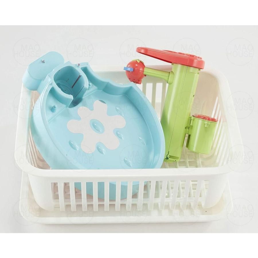 お水の知育子供おもちゃ鳥浴び砂浴び用品知育玩具エンドレス循環式水浴び暑さ対策水遊び