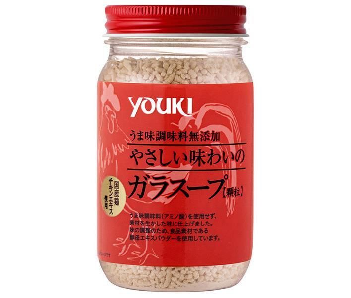 ユウキ食品 やさしい味わいのガラスープ 130gペットボトル×12袋入× 2ケース ｜ 一般食品 調味料 出汁 ダシ 素