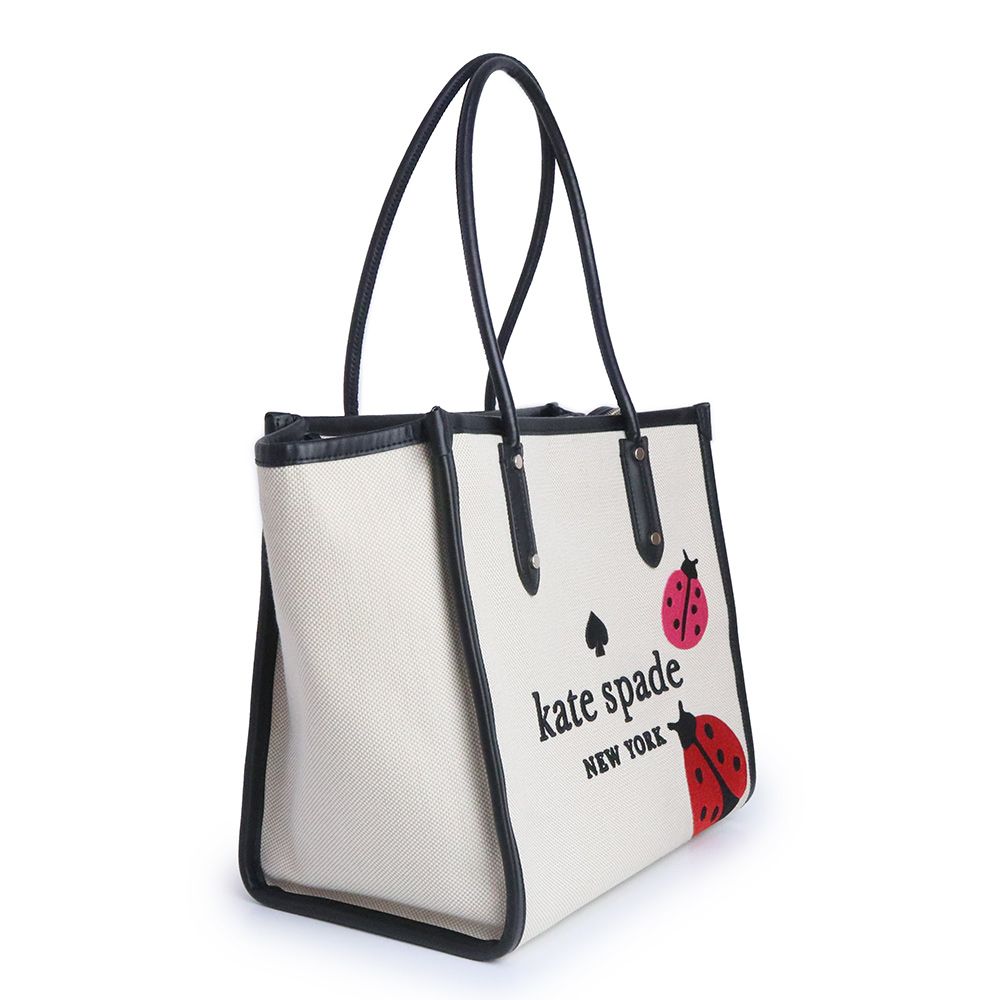 新品同様 kate spade ケイトスペード エラ イーブン ストライプ 