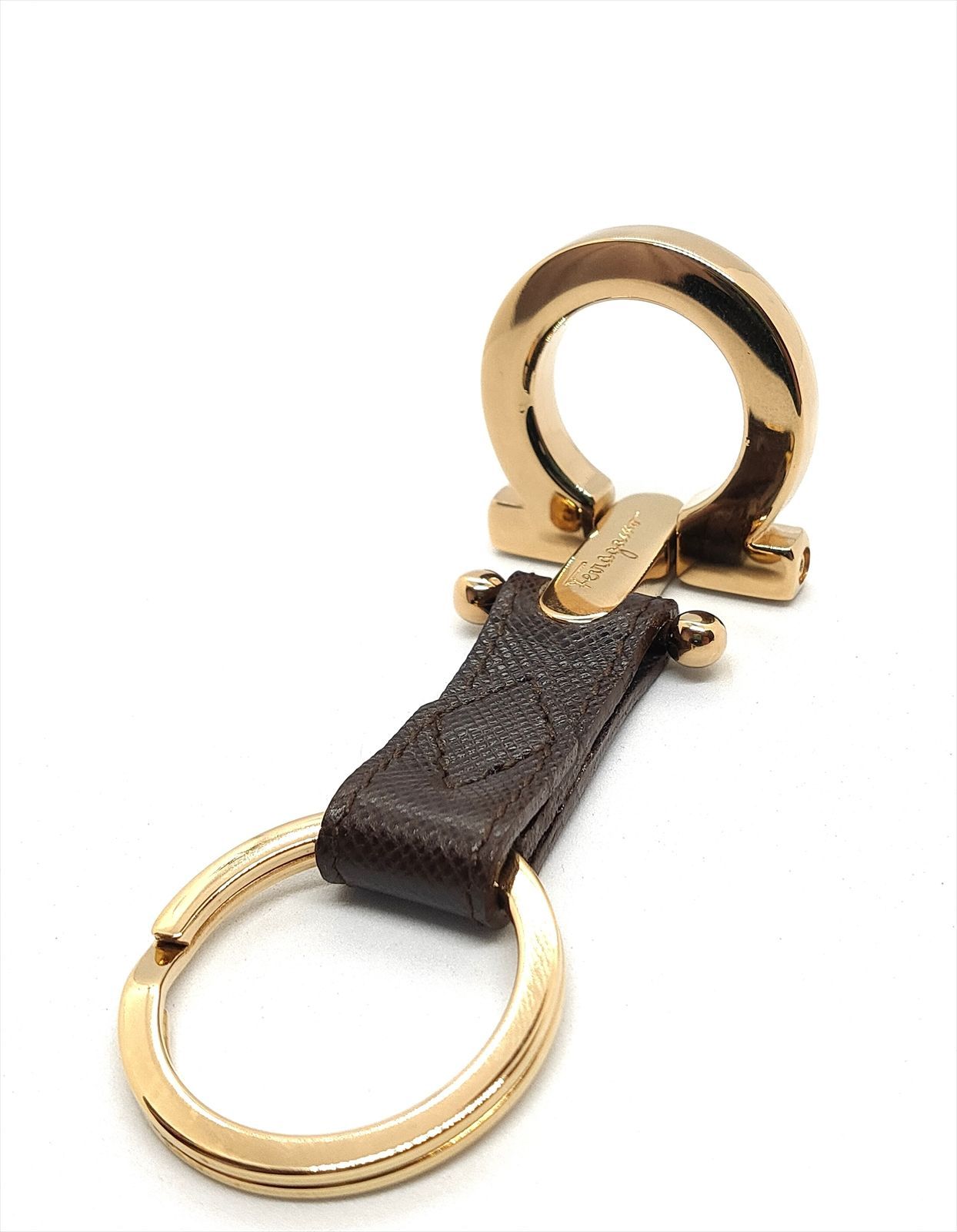 美品 Ferragamo フェラガモ ガンチーニ キーリング キーホルダー 金 Amazon.co.jp: SALVATORE FERRAGAMO(サルヴァトーレ フェラガモ
