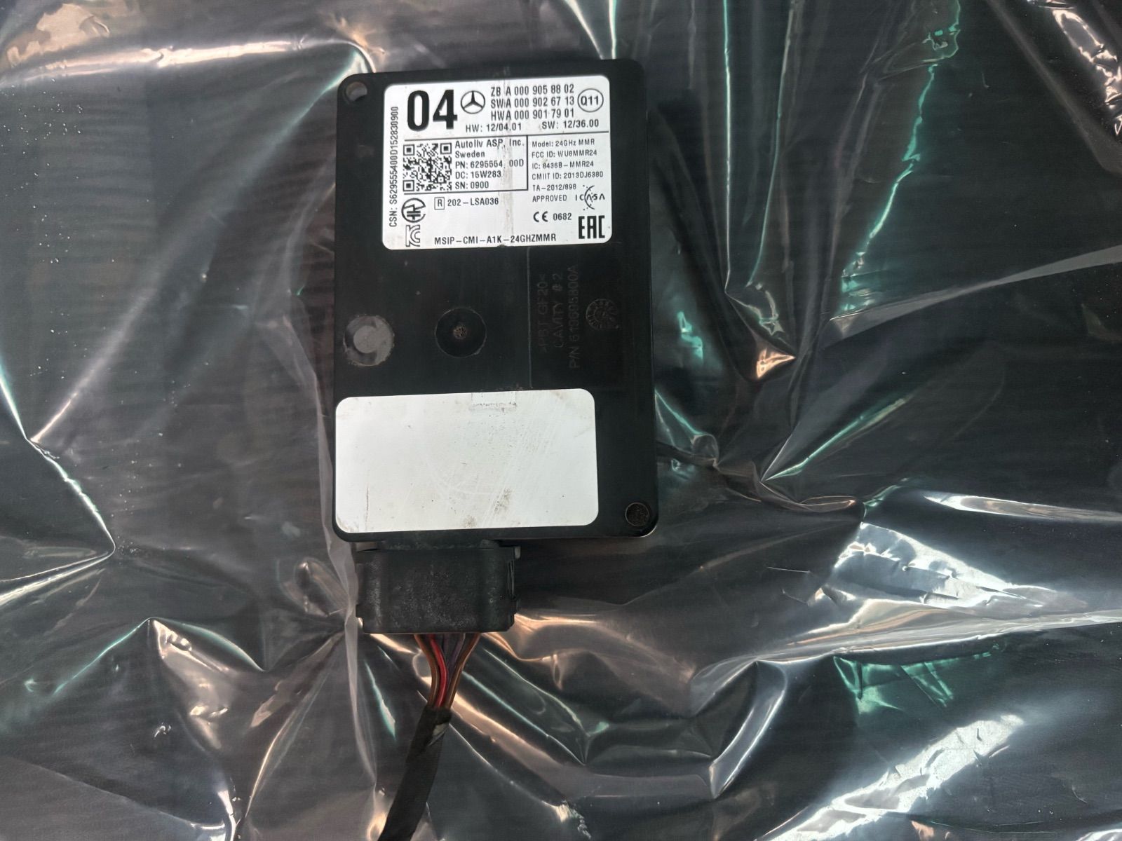 ベンツ CLS400(218361)ブラインドスポットモニター　センサー　中古 スウェーデン #O1-O11 セット 中古 VF ベンツ CLS400(218361 C218