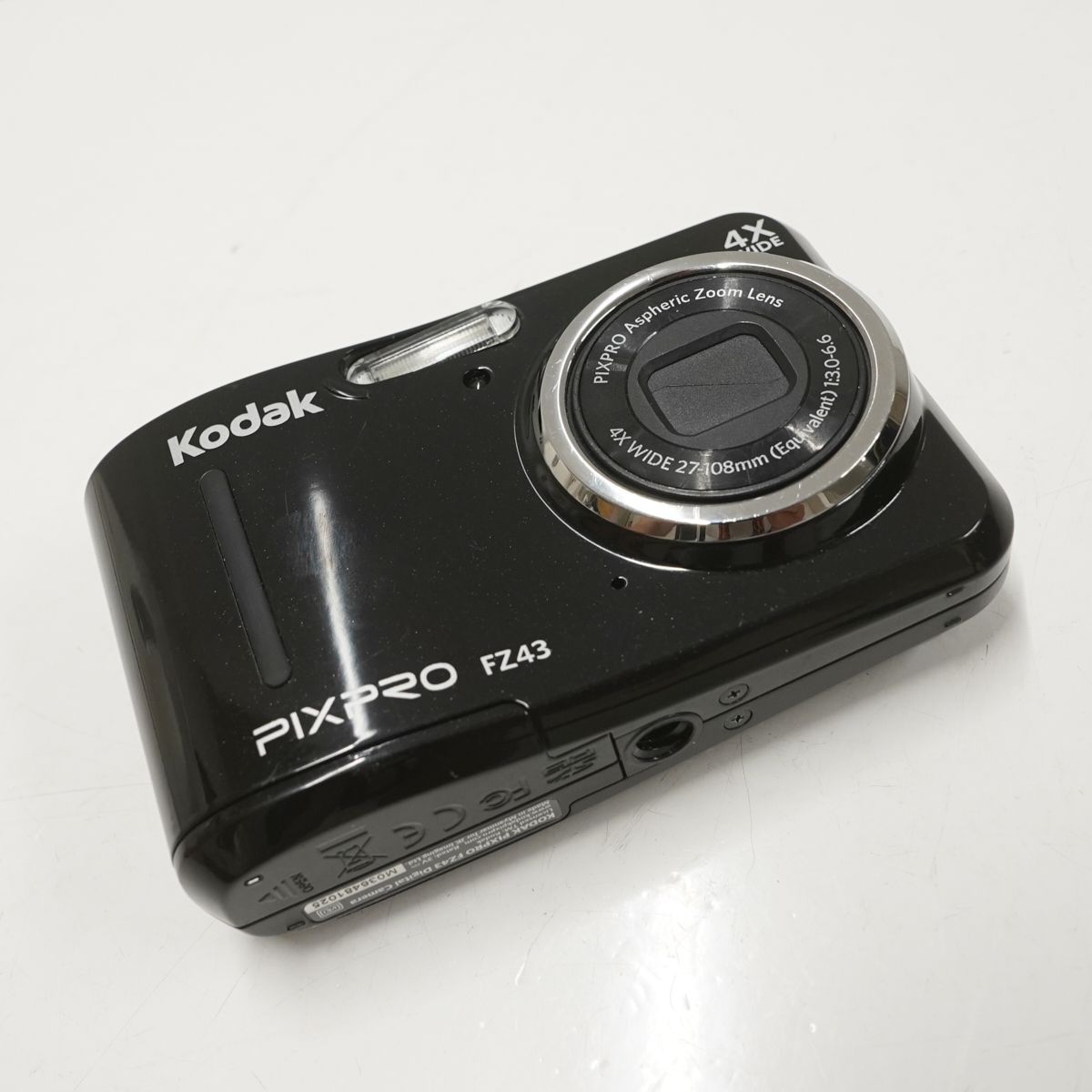 Kodak PIXPRO FZ43 BLACK 4倍ズーム 1600万画素 - www.stedile.com.br