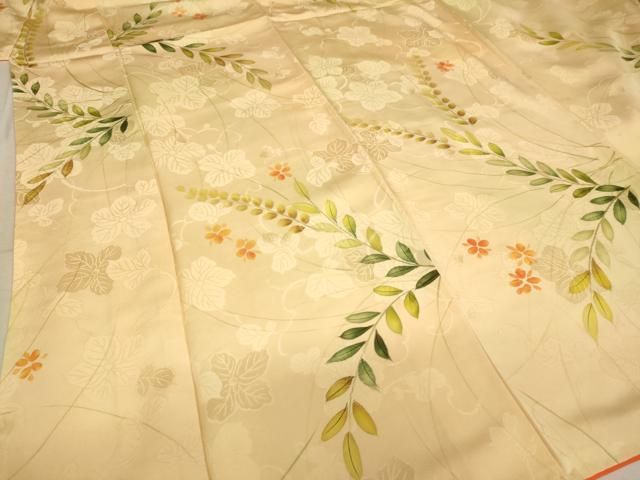 平和屋着物□上質な小紋 草花文 暈し染め 正絹 逸品 AAAZ9817ja - メルカリ