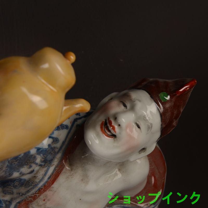 景徳鎮 陶磁器 活仏済公の彫刻  置物   工芸品 美術品 景徳鎮 陶磁器 活仏済公の彫刻 置物 工芸品 美術品 - メルカリ
