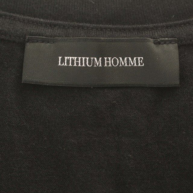 リチウム オム LITHIUM HOMME Tシャツ コラボ 吉井和哉 有賀幹夫 半袖 XL 黒 ブラック /☆G - メルカリ