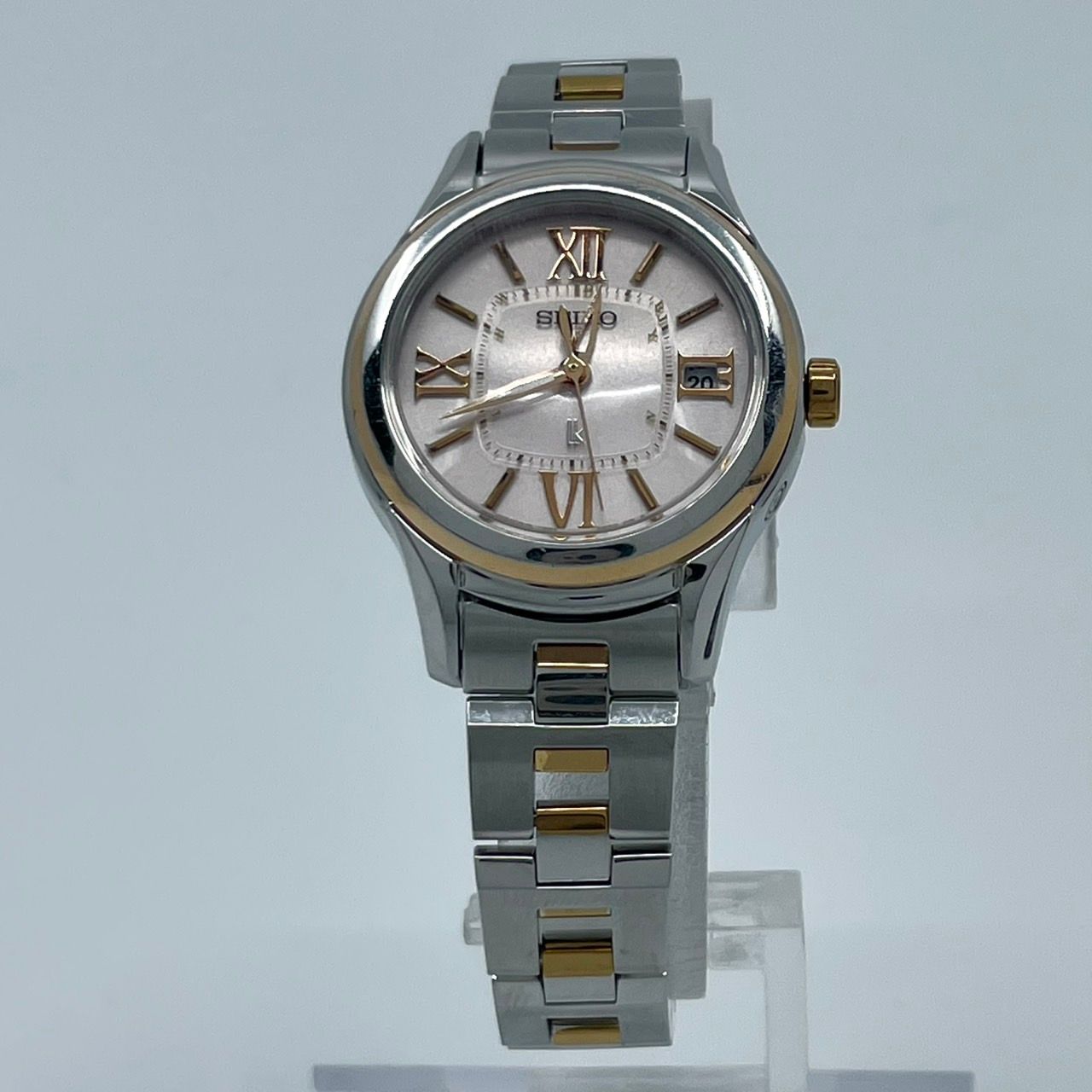 SEIKO セイコー LUKIA ルキア 電波ソーラー 1B22-0AS0 楽天市場】【ウォッチ】SEIKO セイコー ルキア レディース