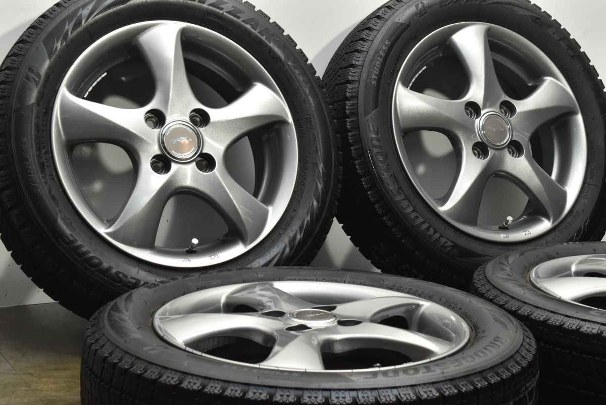 トップラン 14in 4.5J 45 PCD100 ブリヂストン ブリザック VRX2 155|65R14 N-ONE N-BOX N-WGN ワゴンR アルト タント ムーヴ