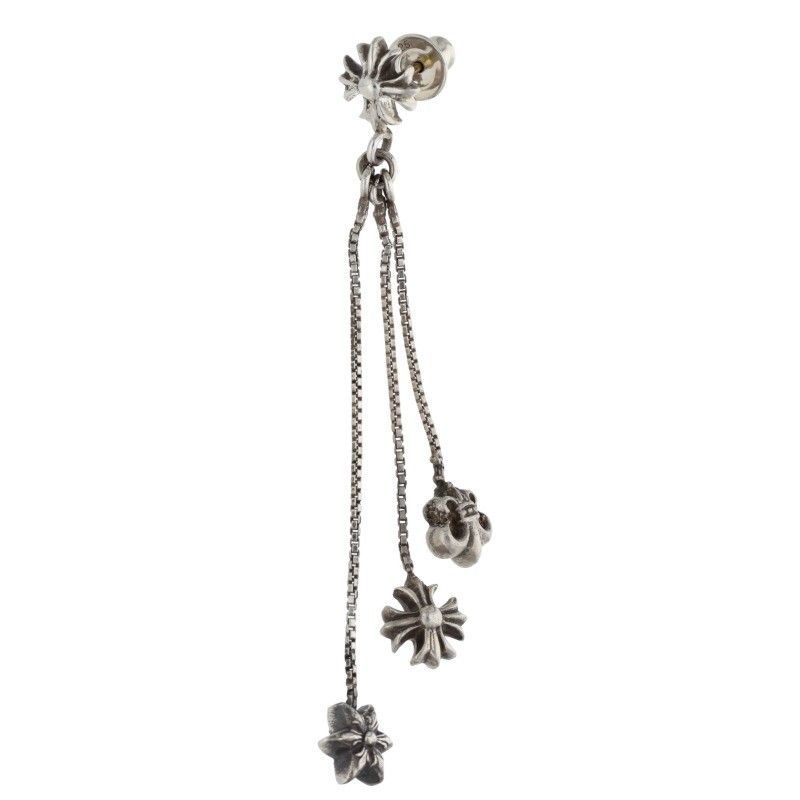 クロムハーツ JOJO PST PLSBS L シルバーピアス メンズ