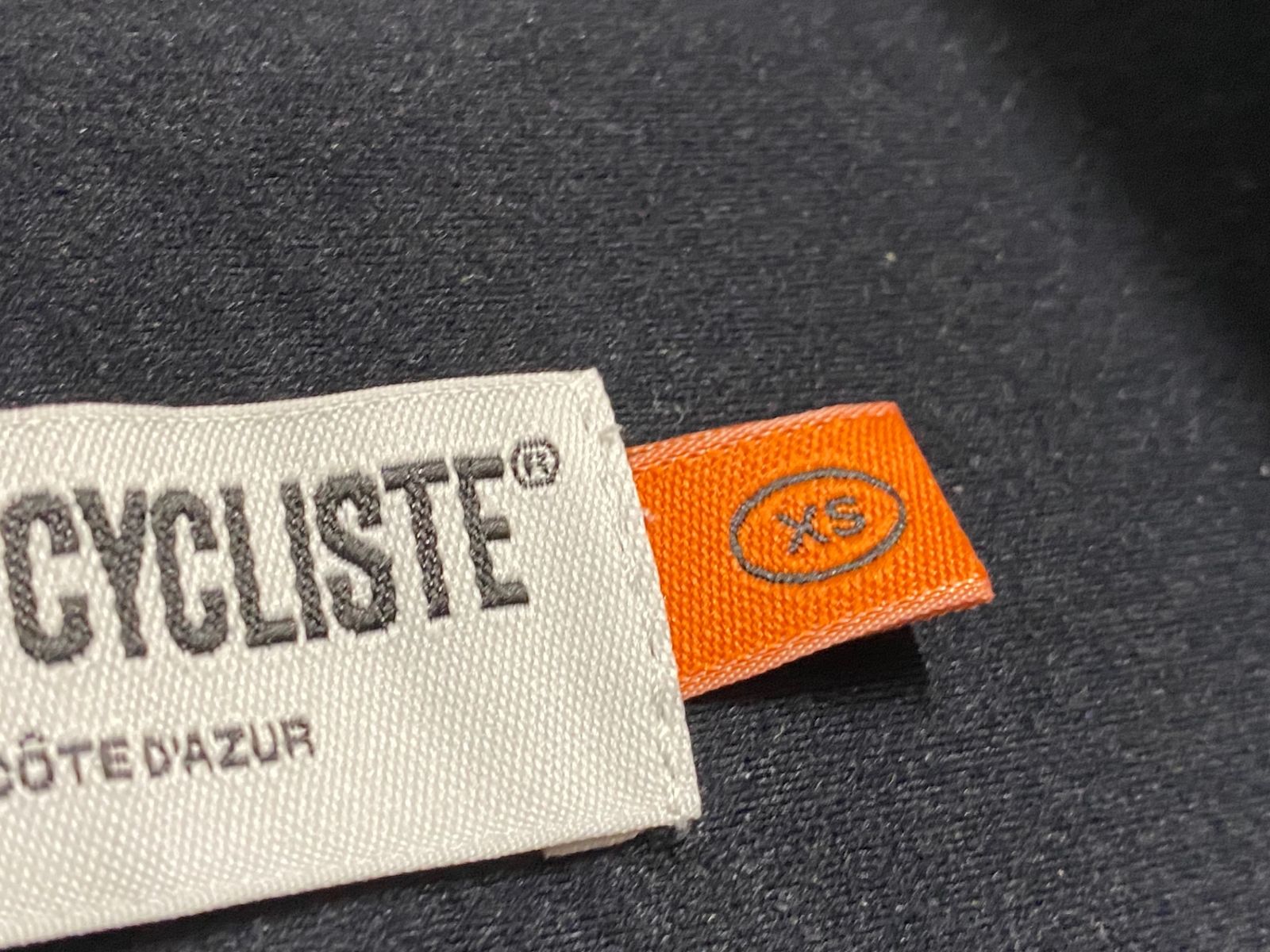 JM965 カフェドシクリステ Cafe du Cycliste MARGUERITE man 長袖 サイクルジャージ 赤 XS 裏起毛 LAWEED_CL