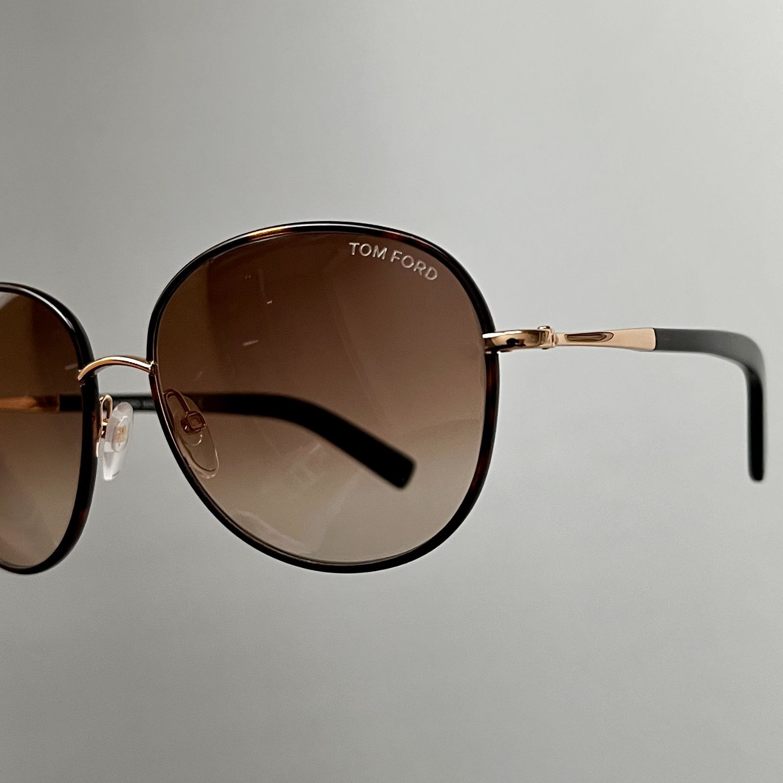 サングラス トムフォード TOM FORD ラウンド ブラウン 新品 ハイ 
