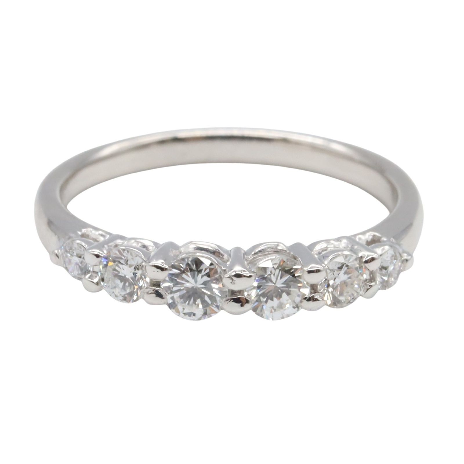 ジュエリー JEWELRY リング 指輪 ダイヤモンド リング ﾀﾞｲﾔ 3.0g 13 K18WG ホワイトゴールド ダイヤモンド リング レディース Used A