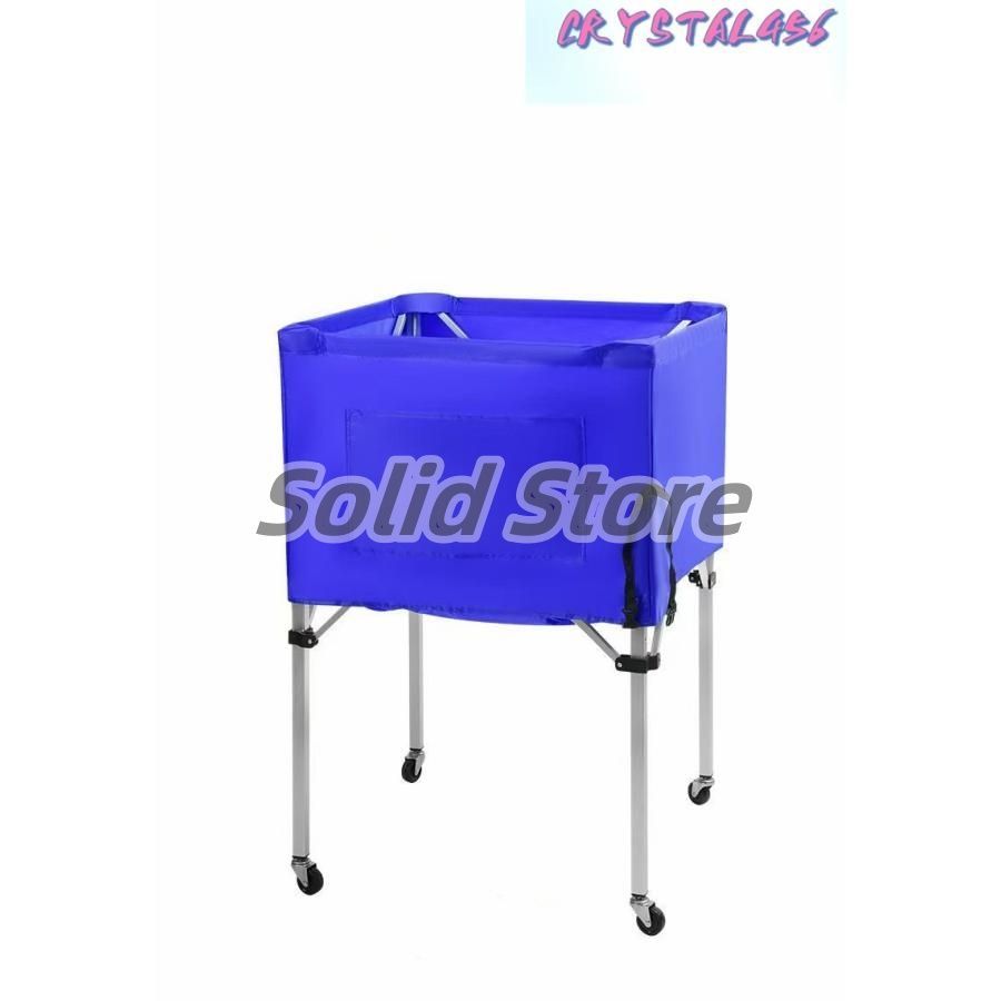 新型 ボールカゴ バレー バスケ サッカー 大型 幅65cm 大容量 折りたたみ 軽量 持ち運び キャスター付き ボールかご 屋外 屋内 練習道具 新型 ボールカゴ バレー バスケ サッカー 大型 幅65cm 大容量