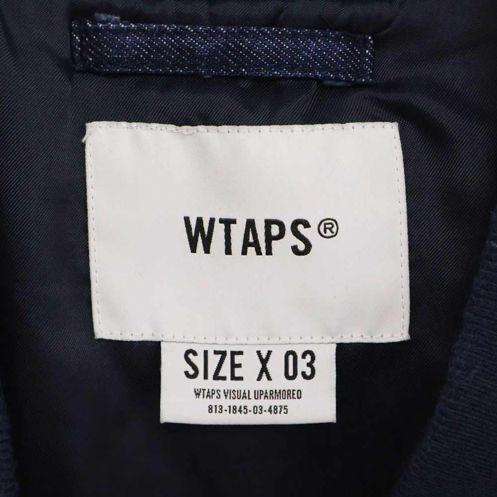 WTAPS (ダブルタップス) 22AW DENIM BOMBER JACKET 222WVDT-JKM06