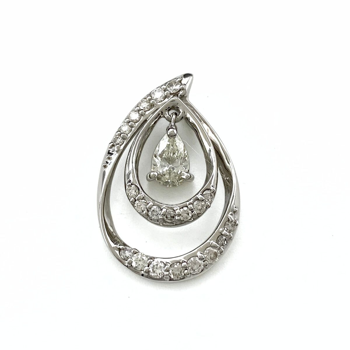 122【天然メレダイヤ0.15ct】PT900ペンダントトップ 122【天然メレダイヤ0.15ct】PT900ペンダントトップ アクセサリー