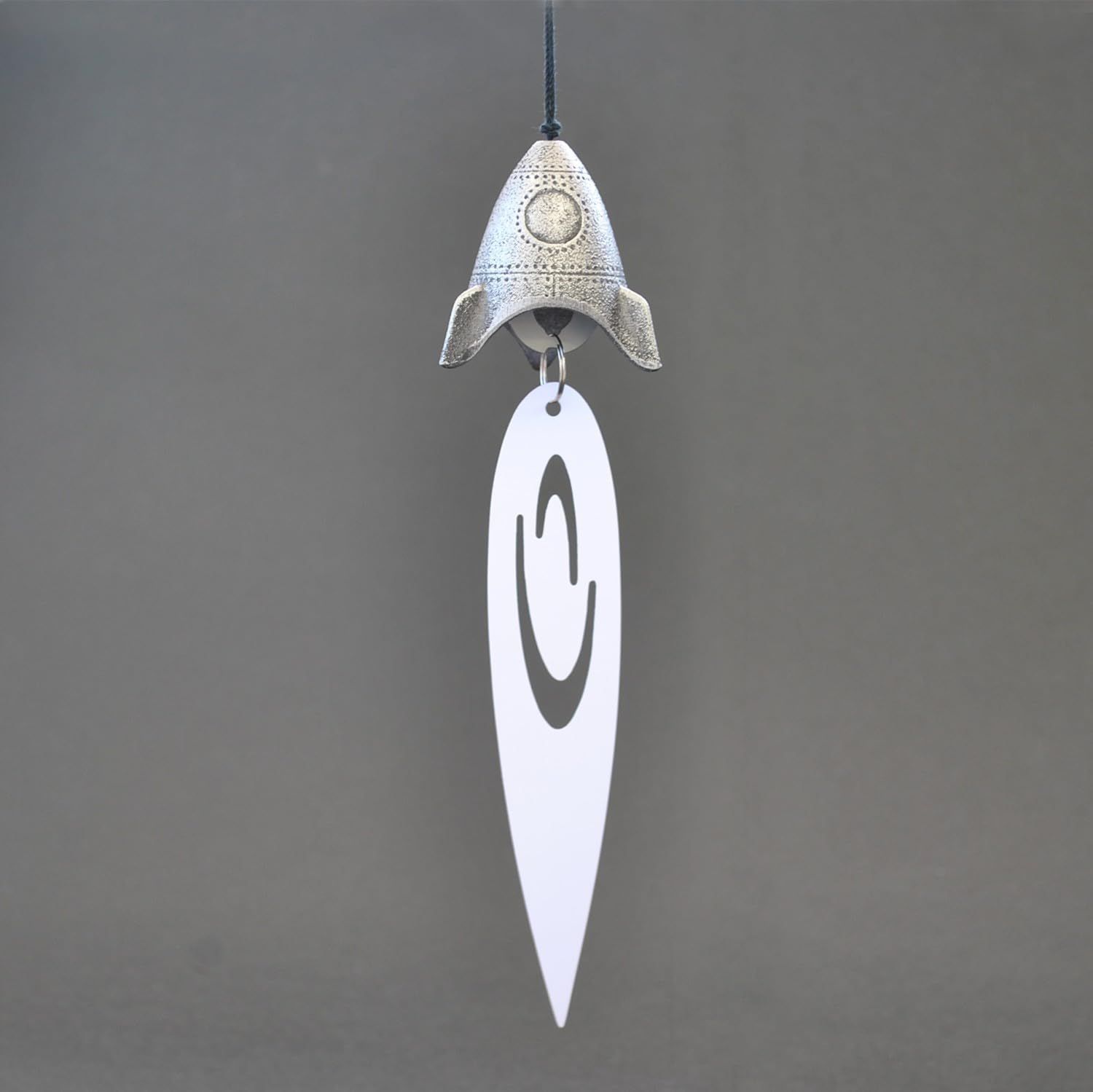 新品 南部鉄器 風鈴 壱鋳堂 ITCHU-DO【風鈴ロケット】 (67003SV シルバー)