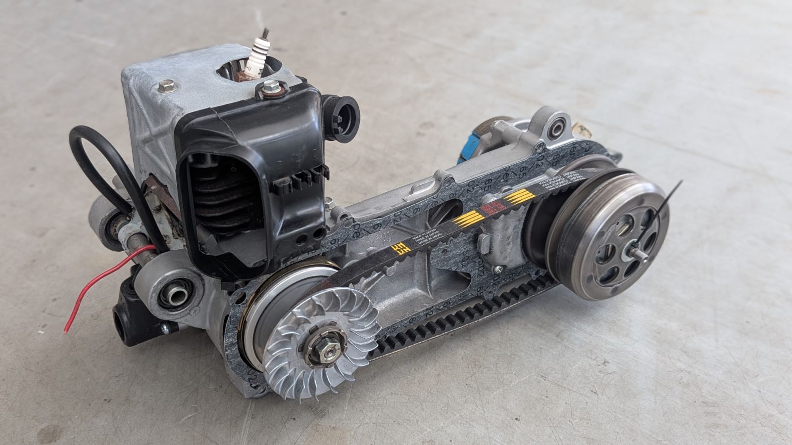 ヤマハ 27V JOG エンジン本体 ペリカンジョグ 縦型