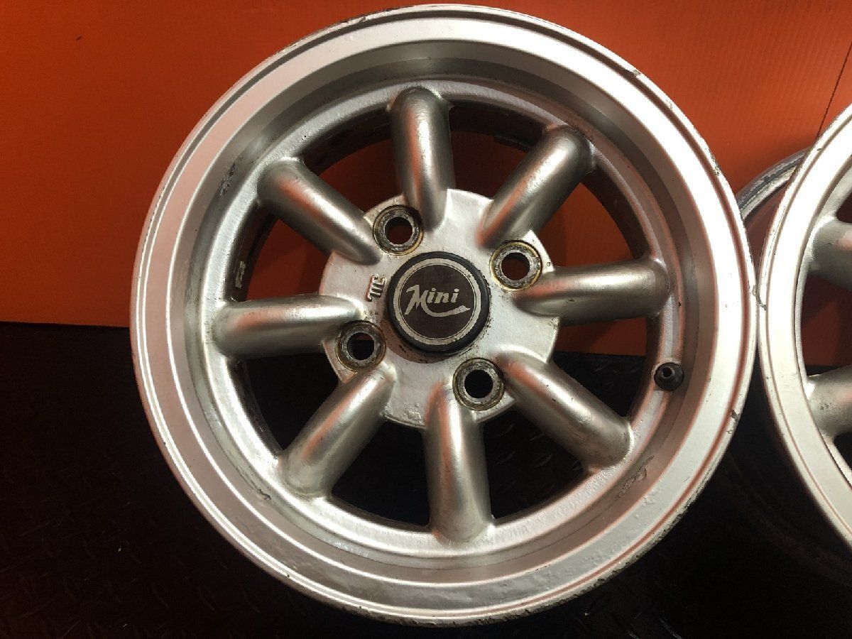 ローバーミニ　純正ホイール　12インチ 希少品】ローバー ミニ 純正 12in 4.5B +35 PCD101.65 4本セット