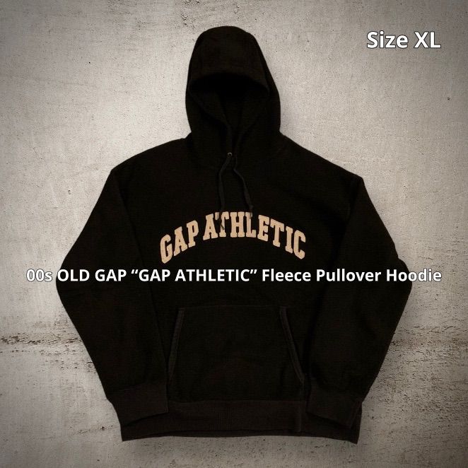 00s OLD GAP “GAP ATHLETIC” Fleece Pullover Hoodie オールドギャップ