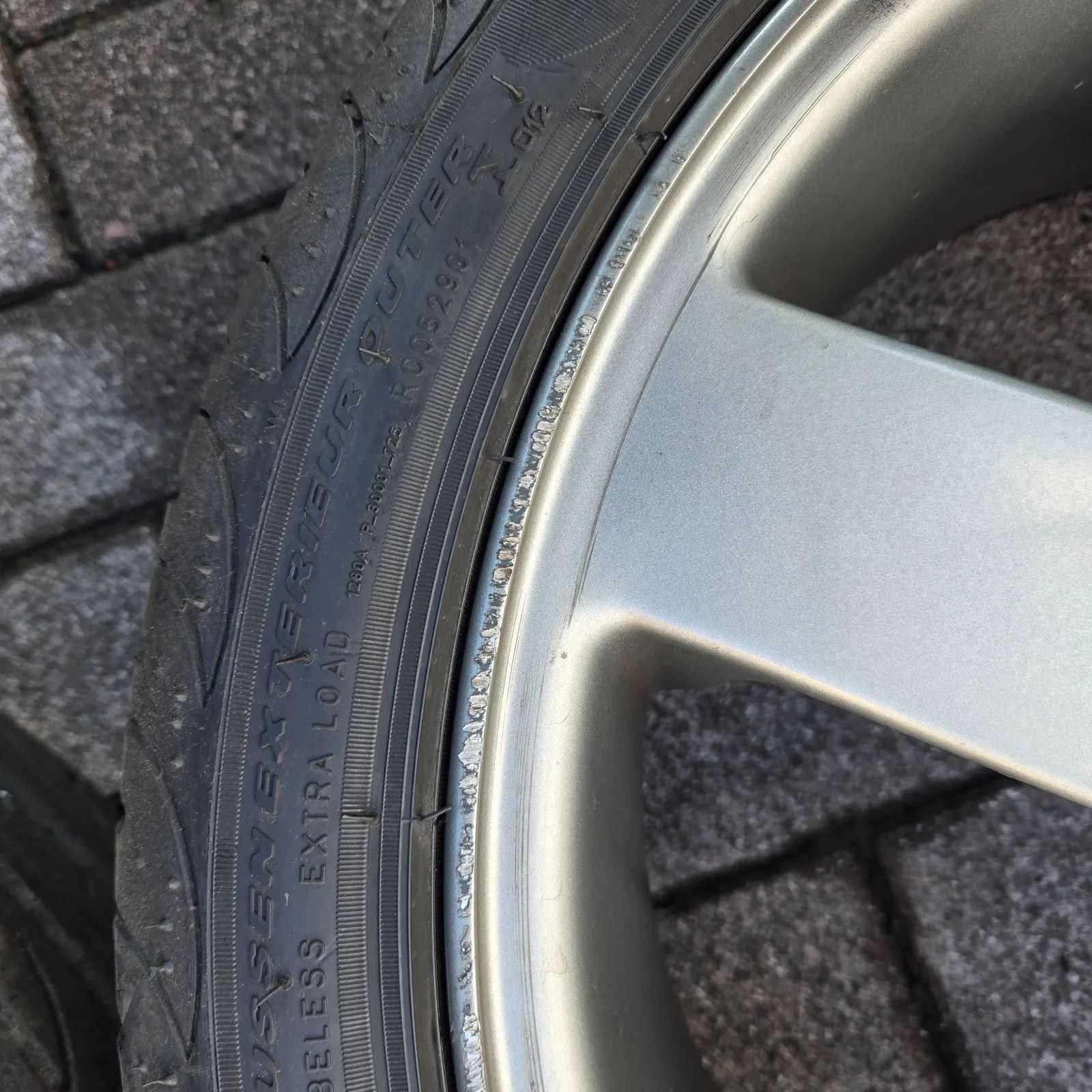 ボルボ 850T－5R タイタン 純正ホイール 4本セット 17インチ