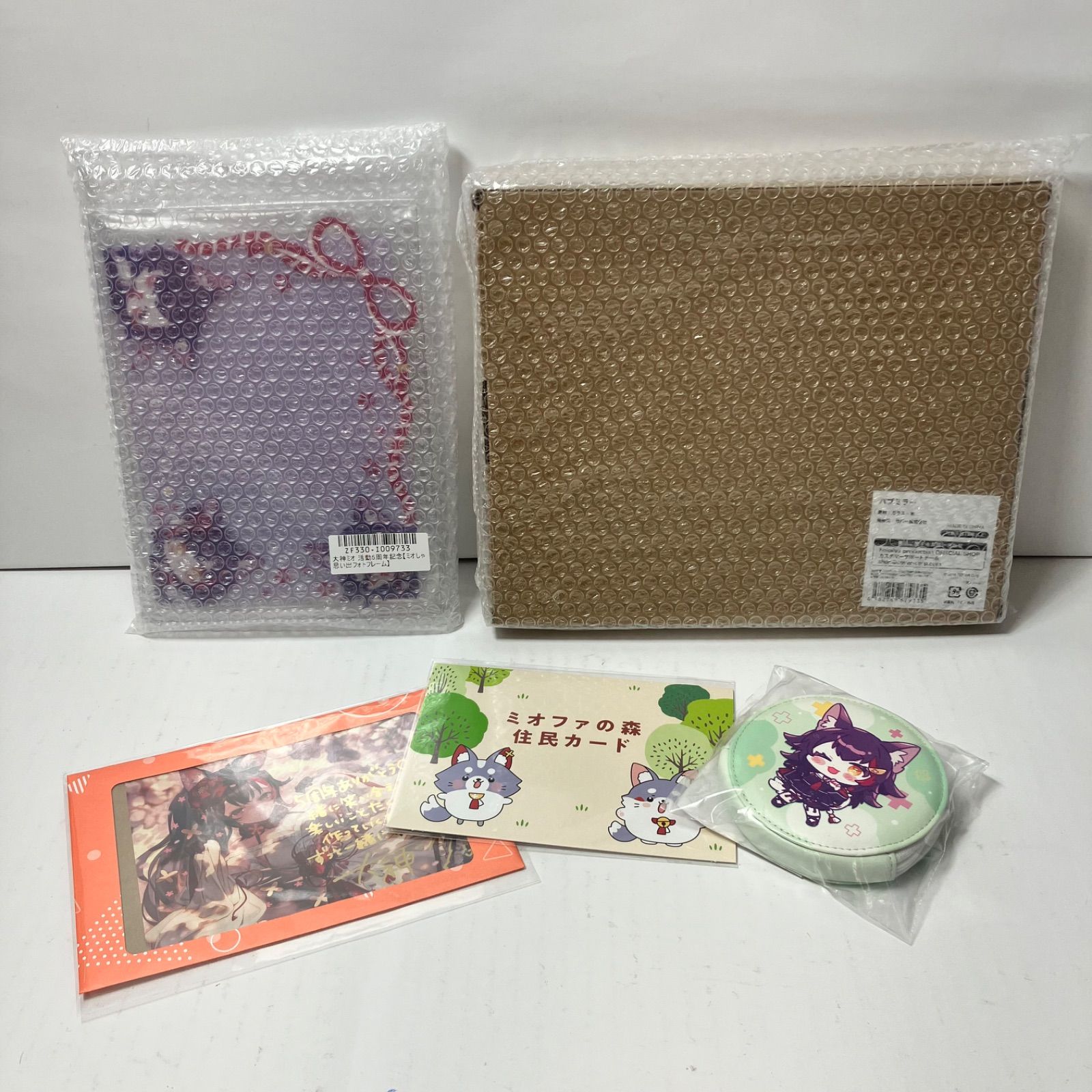 大神ミオ 活動5周年記念 パブミラー 大神ミオ 活動5周年記念